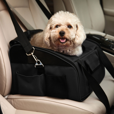 Freedog Car must transpordikott autosse 44x29x34cm