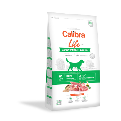 Calibra Life Adult Medium Breed Lamb koeratoit 2,5kg