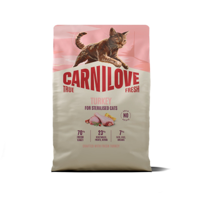 Carnilove True Fresh Turkey Sterilised kassitoit