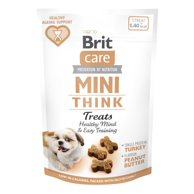 Brit Care Mini Snack Think maiused koertele 50g