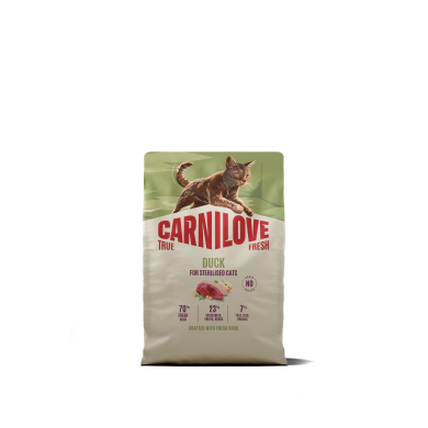 Carnilove True Fresh Duck Adult Sterilised kassitoit