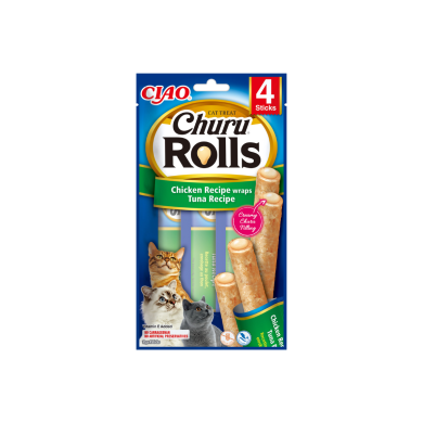 Churu Rolls kassimaius kana ja tuunikalaga 4x10g