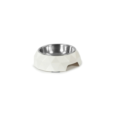 Record valge melamiinist alusega kauss koerale ø 22,5cm - 700ml