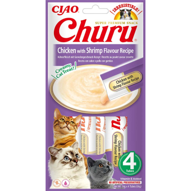 Churu kassimaius kana ja krevetiga 56g