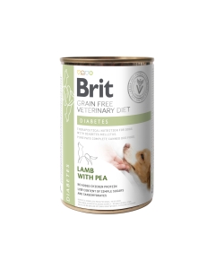 Brit Veterinary Diet Diabetes konserv koertele 400g