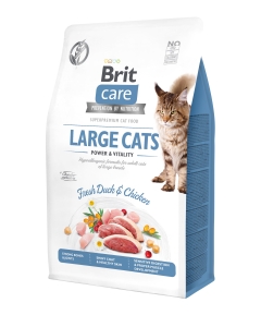 Brit Care Cat Grain-Free Large Cats Power Vitality kassitoit 0,4 kg