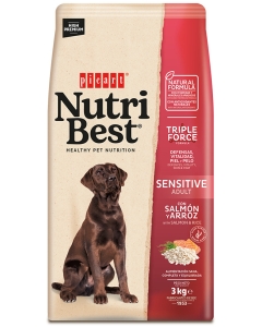 Nutribest Adult Sensitive Salmon & Rice koeratoit