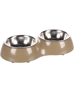 Flamingo Divar Duo Dinner sööginõu taupe 2x230ml