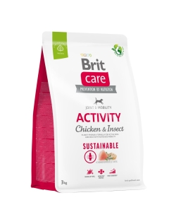 Brit Care Sustainable Activity Chicken & Insect koeratoit