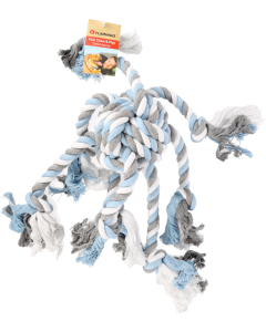 Flamingo nöörilelu "Kaheksajalg" koerale