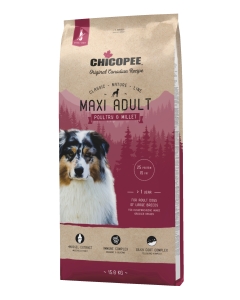 Chicopee CNL Maxi Adult Poultry & Millet koeratoit 15kg