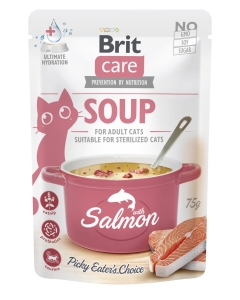 Brit Care Soup with Salmon lõhesupp kassidele 75g