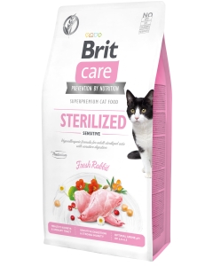 Brit Care Cat Grain-Free Sterilized Sensitive kassitoit