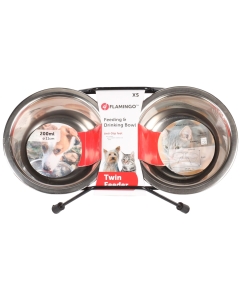 Flamingo kahe kausiga sööginõu XS ø 11cm - 200ml