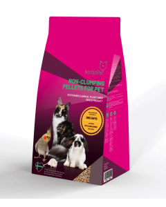NordicPet taimsest kiust granuleeritud allapanu lemmikloomale 5L