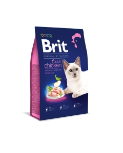 Brit Premium by Nature Cat Chicken kassidele kanaga 8 kg