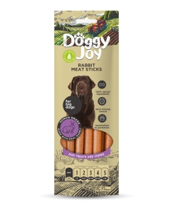Doggy Joy rabbit meat sticks närimismaiused koertele 45g