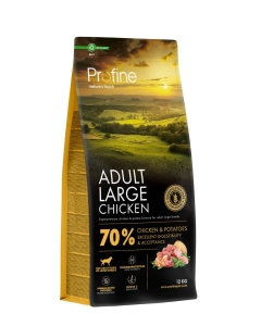 Profine Adult Large Chicken & Potatoes koeratoit 12 kg