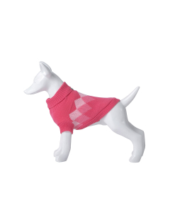 Freedog Rhombus roosa kampsun koerale 20cm