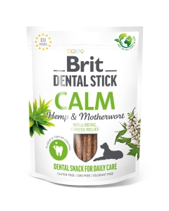 Brit Dental Stick Calm närimispulgad koertele 7tk 251g