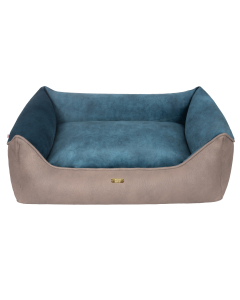 Cazo Soft Bed Velvet Turquoise pesa koertele