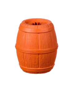 Barry King tugevast kummist maiusepall oranz tünn 8cm