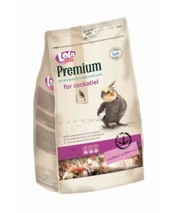 LoLo Pets Premium täissööt nümfkakaduudele 1kg