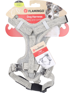 Flamingo Lago mustvalged traksid koerale L 50-80cm