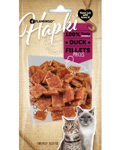 Flamingo Duck Fillet Snack maiused kassile 50g
