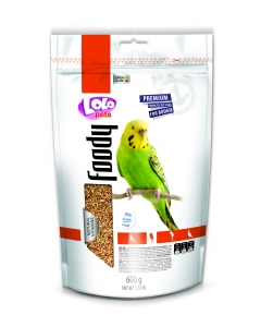 LoLo Pets Foody täissööt viirpapagoidele 600g