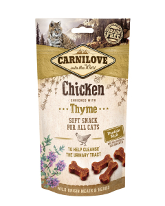 Carnilove Cat Snack Chicken Thyme närimismaiused kassile 50g
