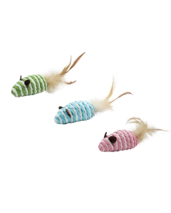 Bubu Pets kassilelu nöörihiir sulega 7cm 1tk (assortii)