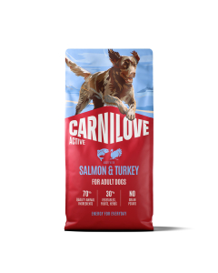 Carnilove Active Salmon & Turkey Adult koeratoit 12kg
