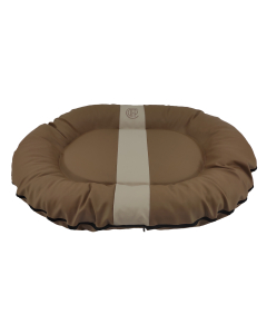 Cazo Oval Bed Oslo latte tooni pesa koertele 90x120x16cm