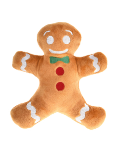 Barry King pehme piiksuga piparkoogimees koerale 16,5x19cm