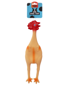 Bubu Pets koeralelu lateksist kana piiksuga 47cm
