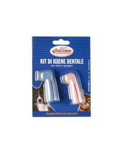 Record hambaharja komplekt koertele