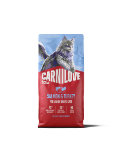 Carnilove Active Salmon & Turkey Adult LB kassitoit