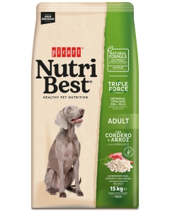 Nutribest Adult Lamb & Rice koeratoit 15kg