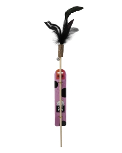 Bubu Pets puidust kassiõng sulega 58cm