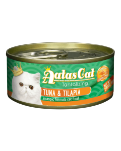 Aatas Cat Tantalizing Tuna & Tilapia konserv kassile 80g