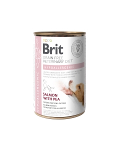 Brit Veterinary Diet Hypoallergenic konserv koertele