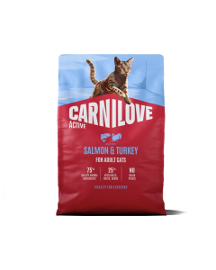 Carnilove Active Salmon & Turkey kassitoit 2kg