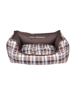 Cazo Soft Bed Scotland Line pruun pesa koertele