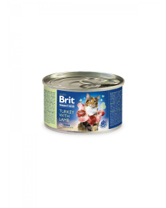 Brit Premium by Nature Turkey with Lamb konserv kassidele 200g