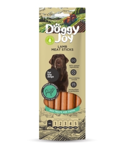Doggy Joy lamb meat sticks närimismaiused koertele 45g