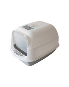 Bubu Pets kinnine hall kassitualett kühvliga 50x35x33cm