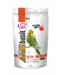 LoLo Pets Foody täiendsööt viirpapagoidele marjadega 600g