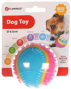 Flamingo koeralelu pall 6,5cm