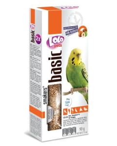 LoLo Pets Smakers maiusepulgad viirpapagoidele pähklitega 2tk 90g